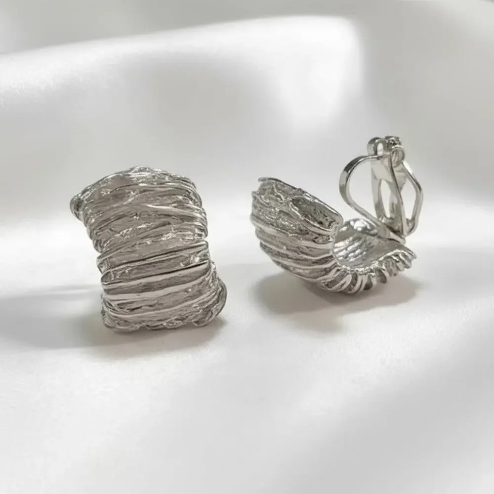 Hip and Cool Clip on Earrings Two make bold